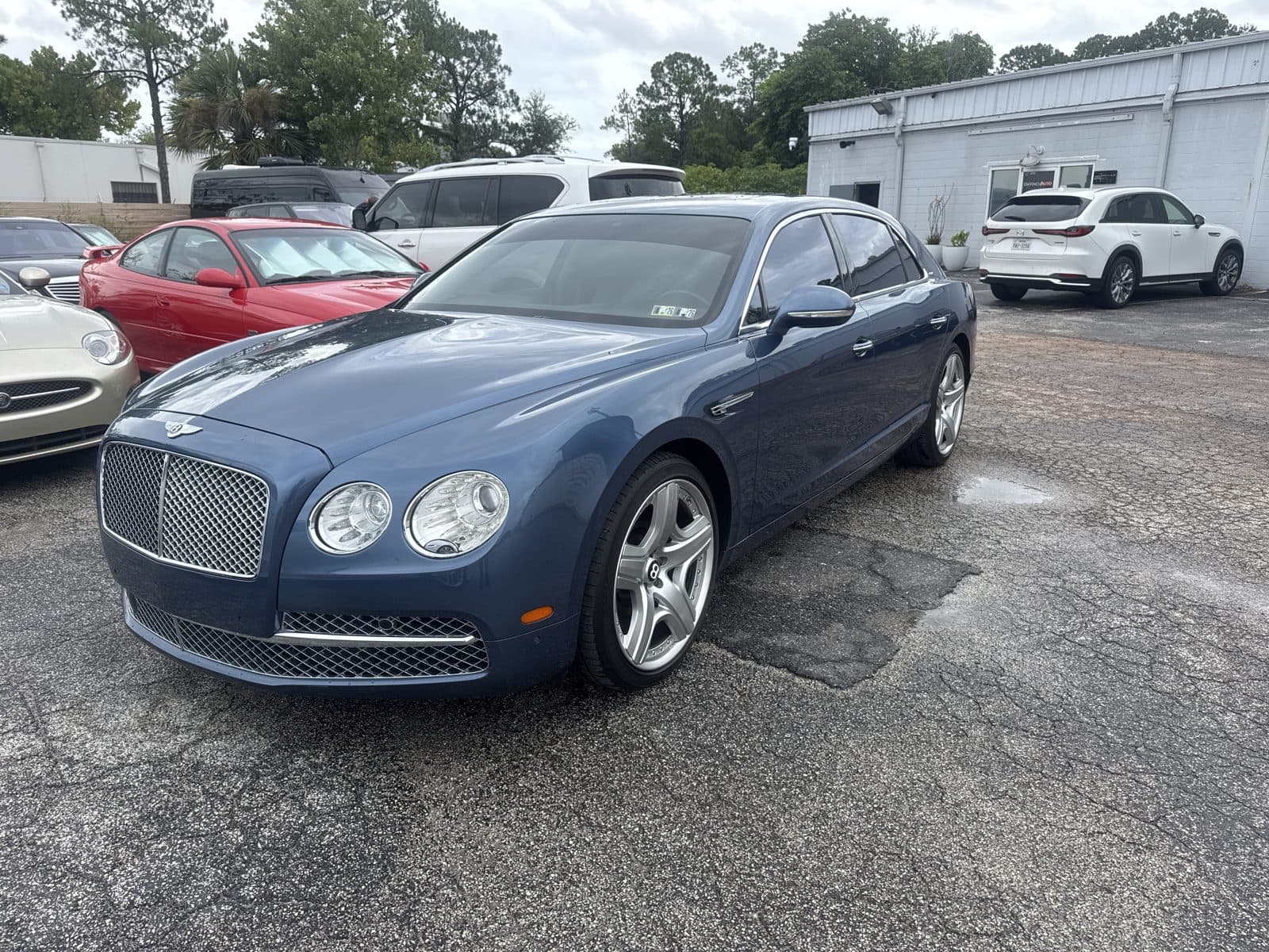 2014 Bentley Flying Spur pre-purchase inspection — exterior body panel photo