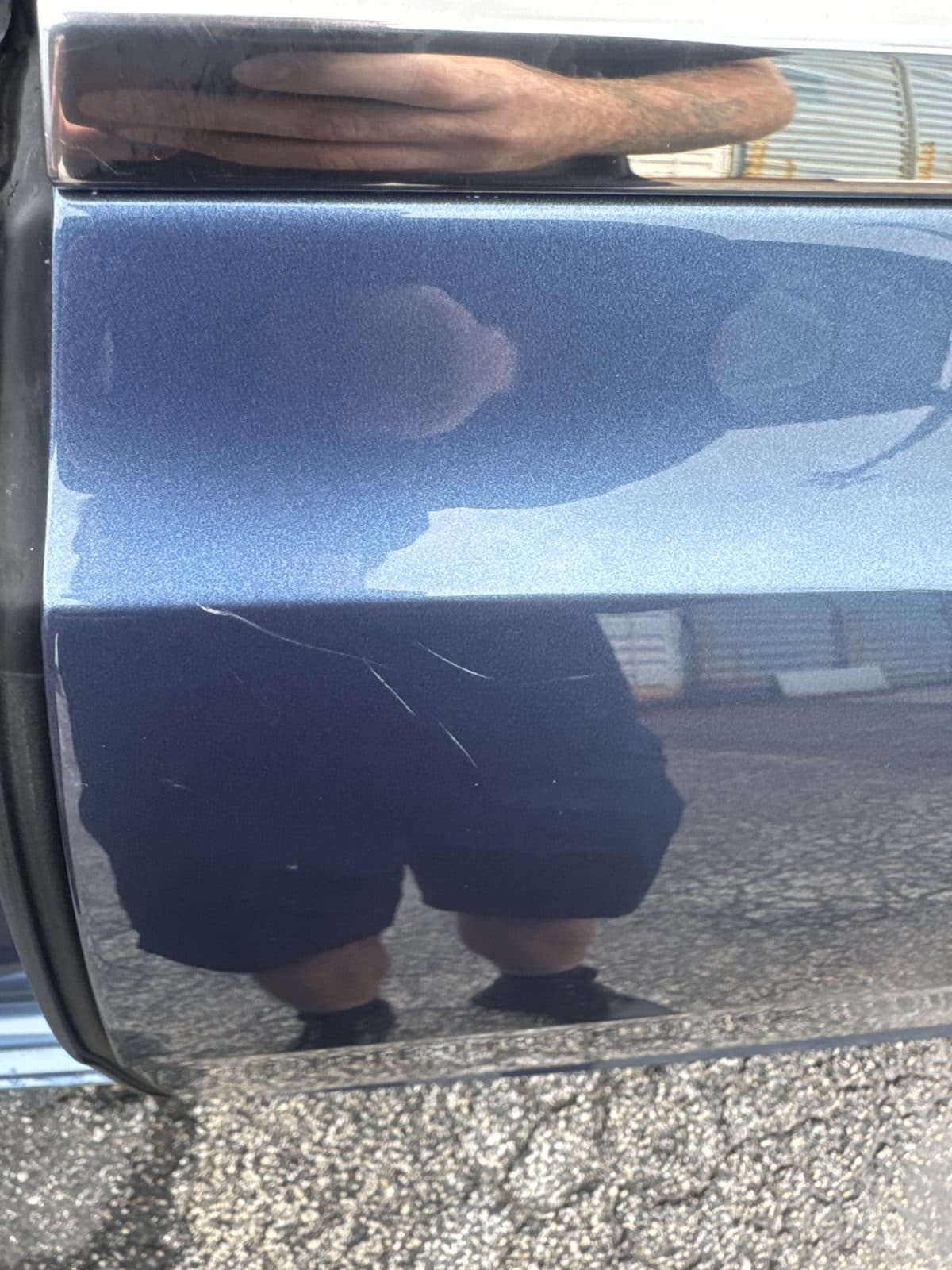 2014 Bentley Flying Spur pre-purchase inspection — exterior body panel photo
