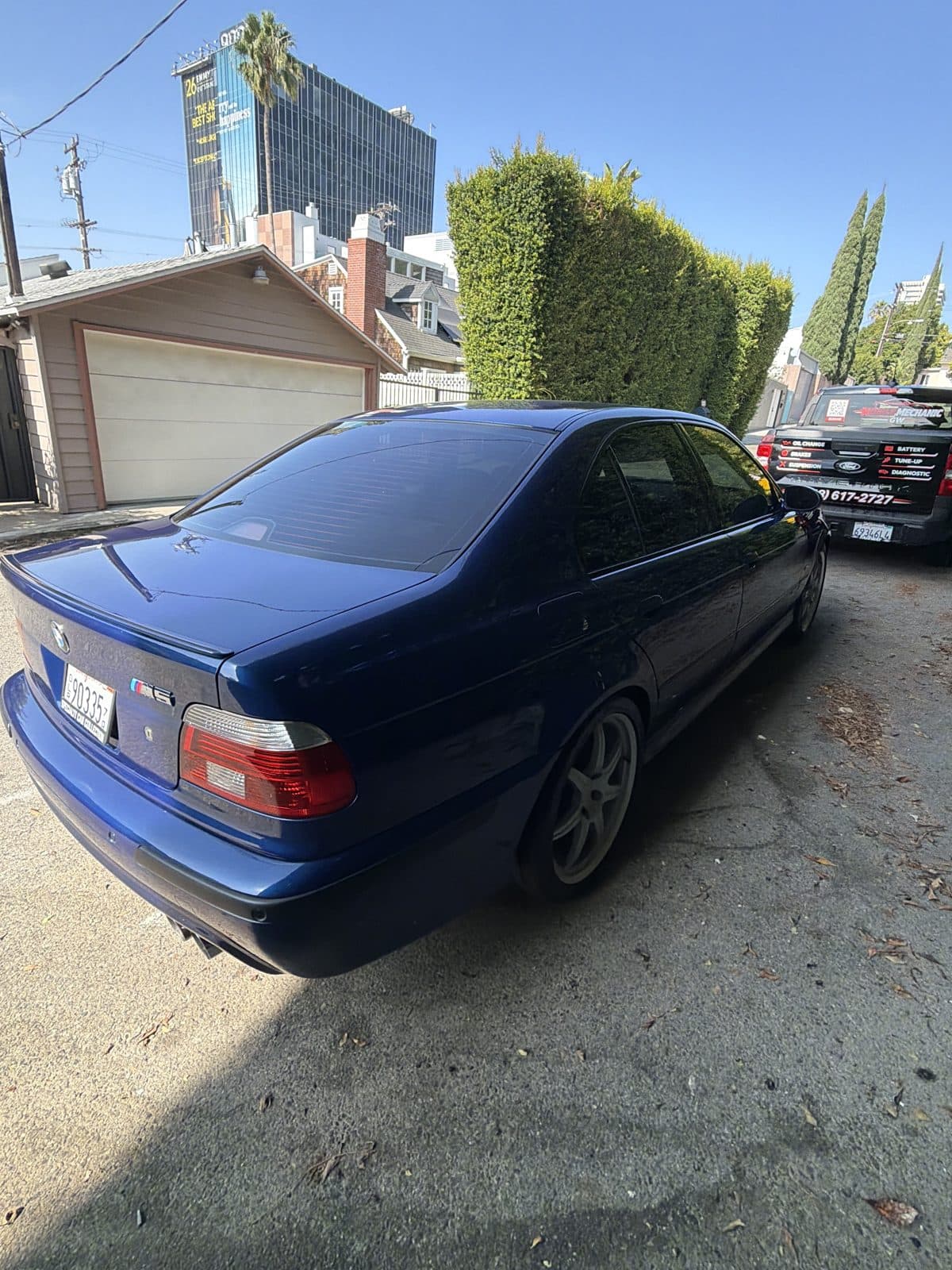 2003 BMW M5 pre-purchase inspection — exterior body panel photo