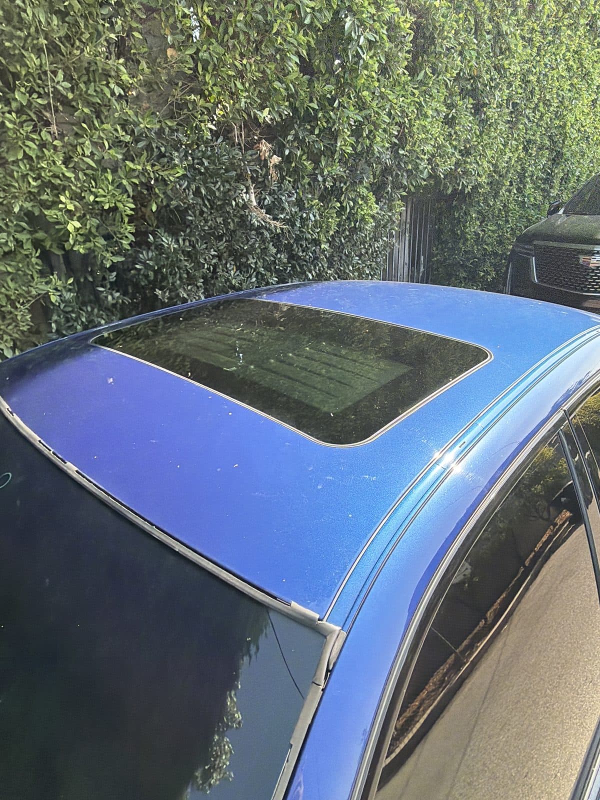 2003 BMW M5 pre-purchase inspection — exterior body panel photo