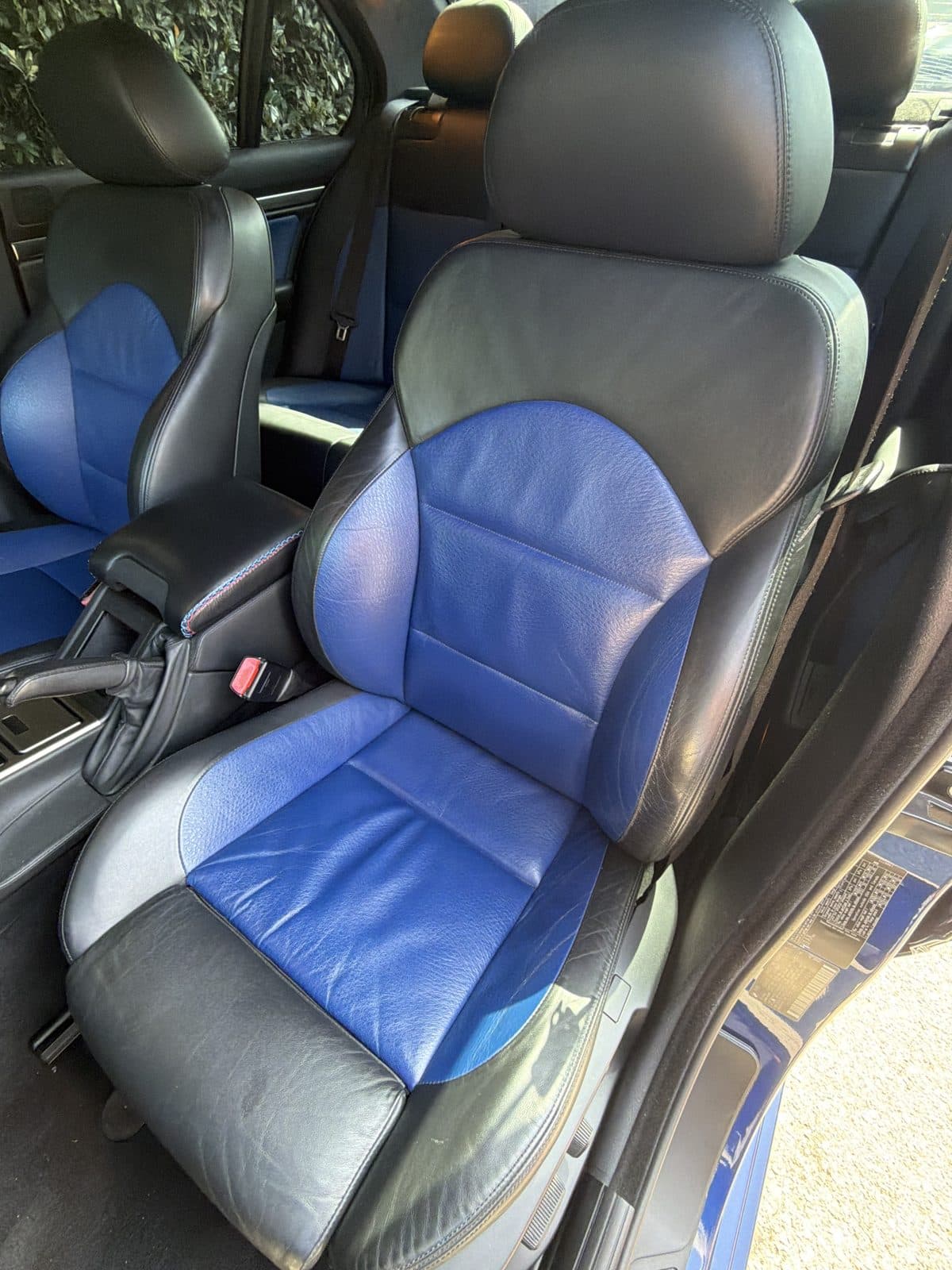 2003 BMW M5 pre-purchase inspection — interior cabin photo