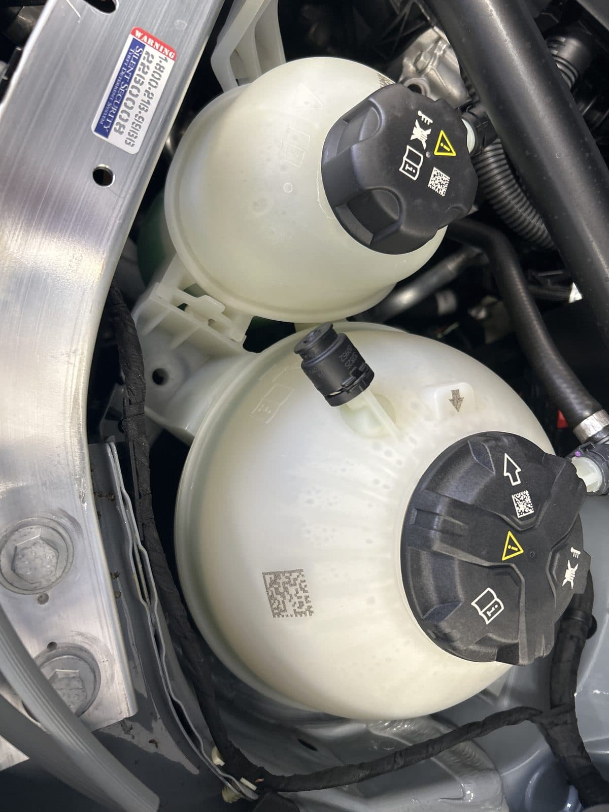 2026 BMW X3 M50 xDrive pre-purchase inspection — engine bay photo