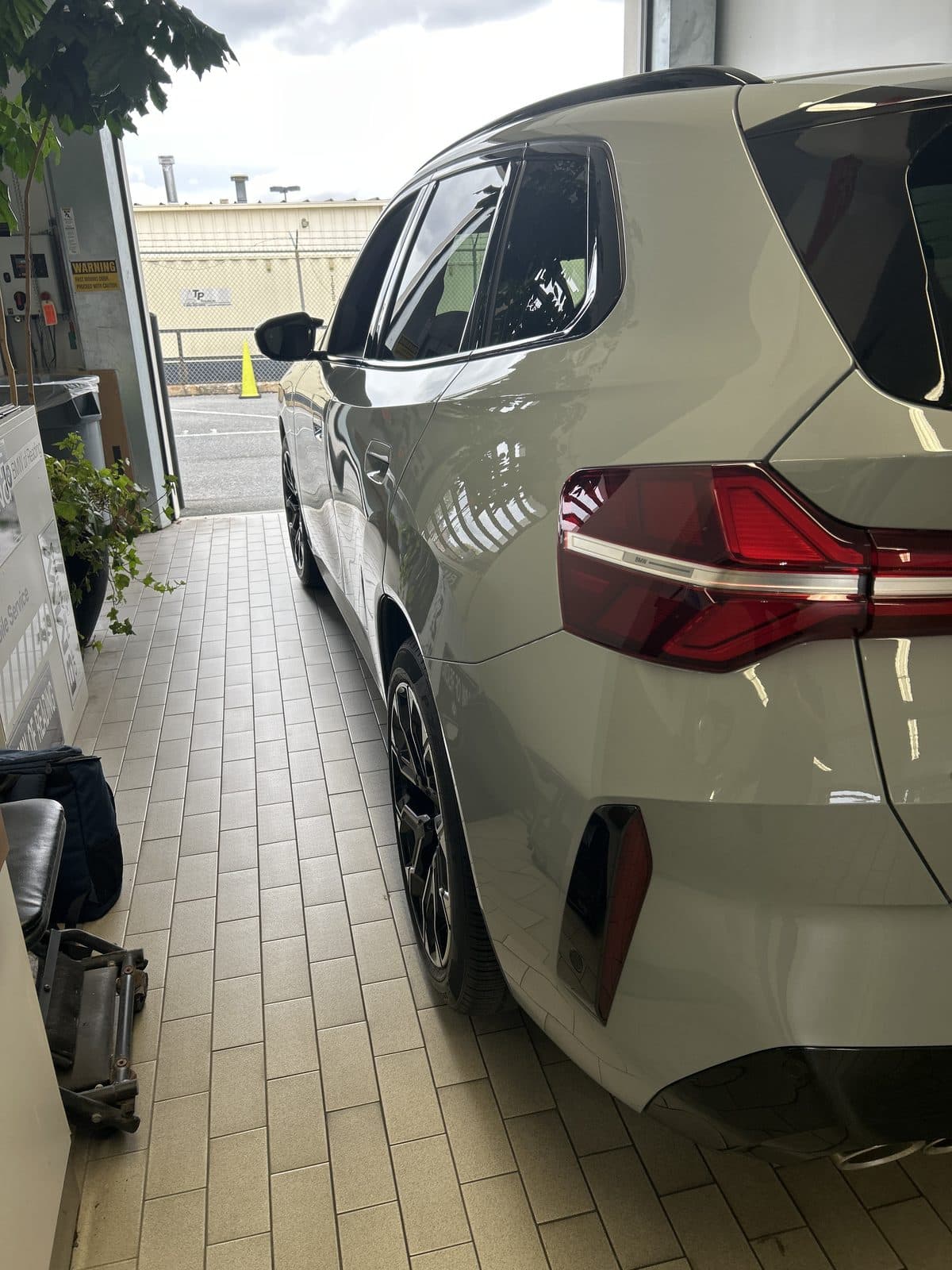 2026 BMW X3 M50 xDrive pre-purchase inspection — exterior body panel photo
