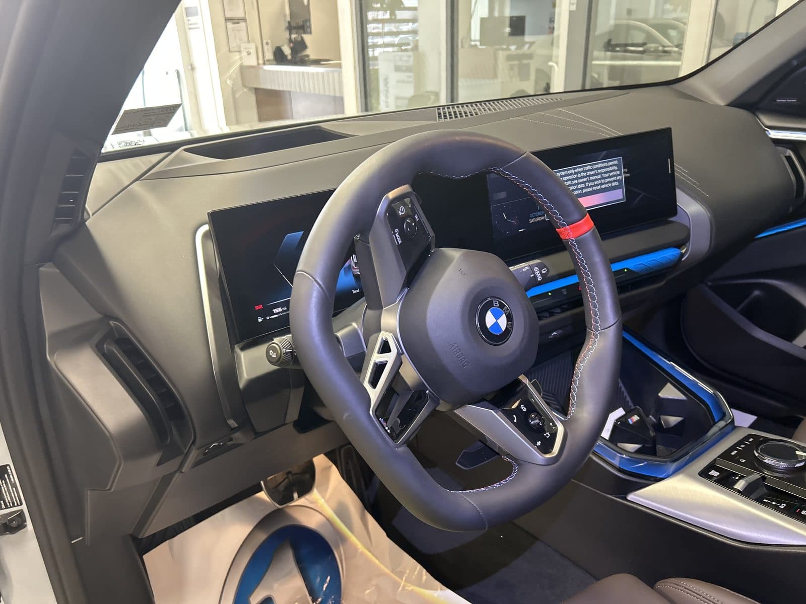 2026 BMW X3 M50 xDrive pre-purchase inspection — interior cabin photo