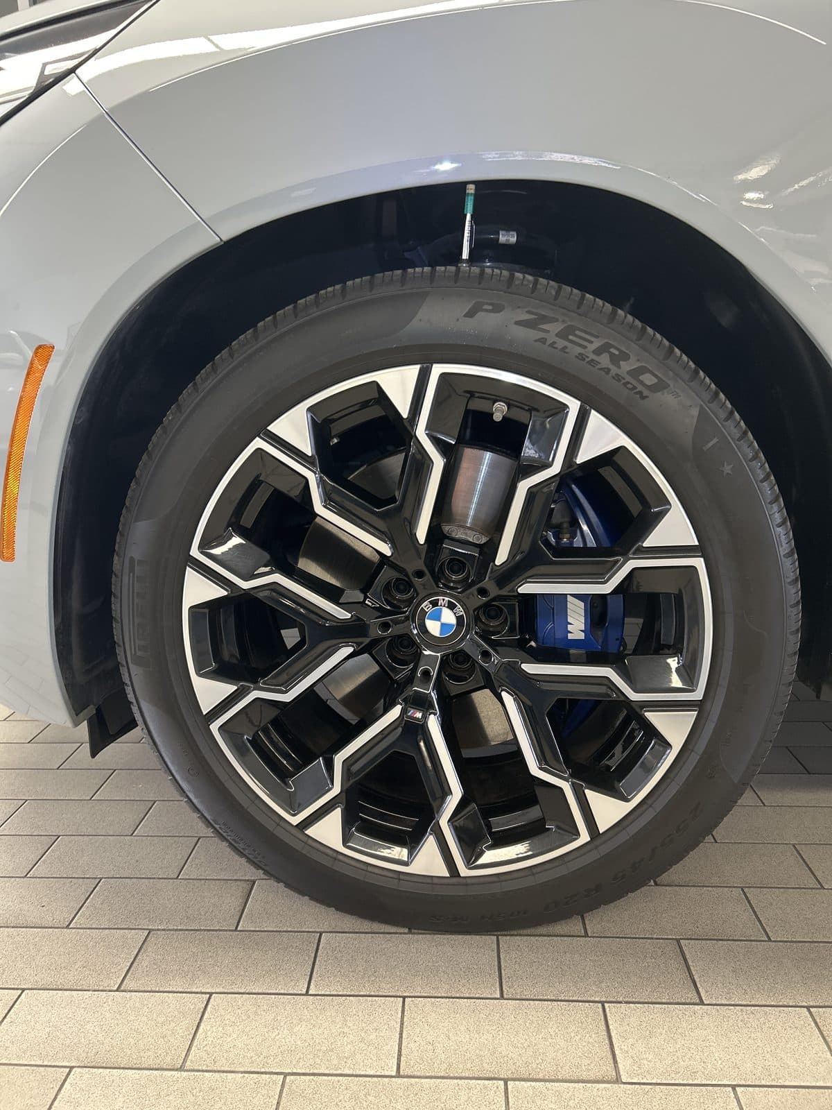 2026 BMW X3 M50 xDrive pre-purchase inspection — wheel and tire photo