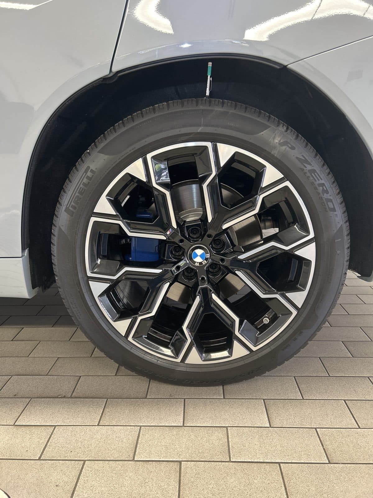 2026 BMW X3 M50 xDrive pre-purchase inspection — wheel and tire photo